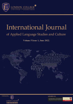 					View Vol. 5 No. 1 (2022): The International Journal of Applied Language Studies and Culture
				